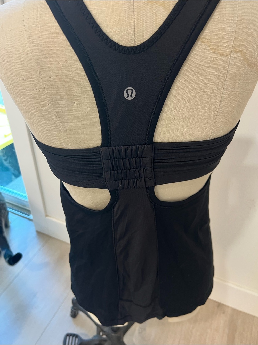 lululemon athletica Black Scoop Neck Performance Tank - Picture 2 of 5